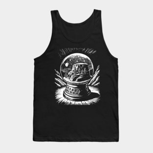 Grand Canyon in a snow globe Tank Top